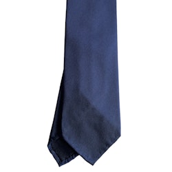 Solid 50 oz Silk Tie - Untipped -  Neapolitan Blue