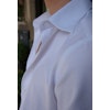 Solid Panama Shirt - Turn Down - White