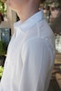 Long sleeve Piké Shirt - Cutaway - White