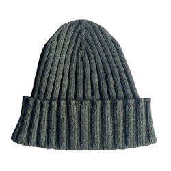 Donegal Wool Cap - Olive Green