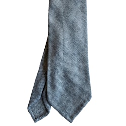 Solid Cashmere Tie - Untipped - Light Grey