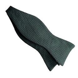 Semi Solid Grenadine Silk Bow Tie - Green