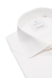 Premium Solid Twill Shirt - Cutaway - White