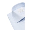 Premium Smalrandig twillskjorta - Cutaway - Ljusblå/Vit