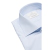 Premium Hundtandsskjorta - Cutaway - Ljusblå/Vit