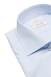 Premium Dogtooth Shirt - Cutaway - Light Blue/White