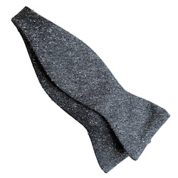 Semi solid Shantung Bowtie - Grey