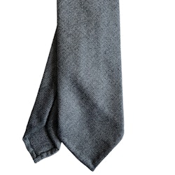 Solid Cashmere Tie - Untipped - Grey