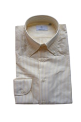 University Stripe Oxford Button Down Shirt - Yellow/White