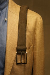 Suede Belt - Brown