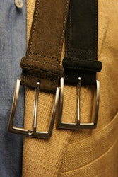 Suede Belt - Brown