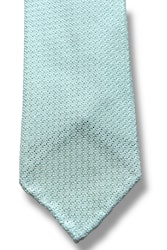 Solid Silk Grenadine Grossa Tie - Untipped - Mint Green