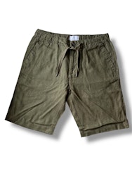 Shorts med drawstring - Olivgrön