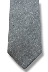 Solid Shantung Tie - Grey