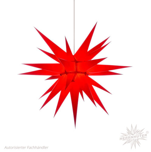 Herrnhuter Stjärna i7 röd - 70cm
