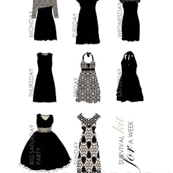 Grafiskt print - Dresses