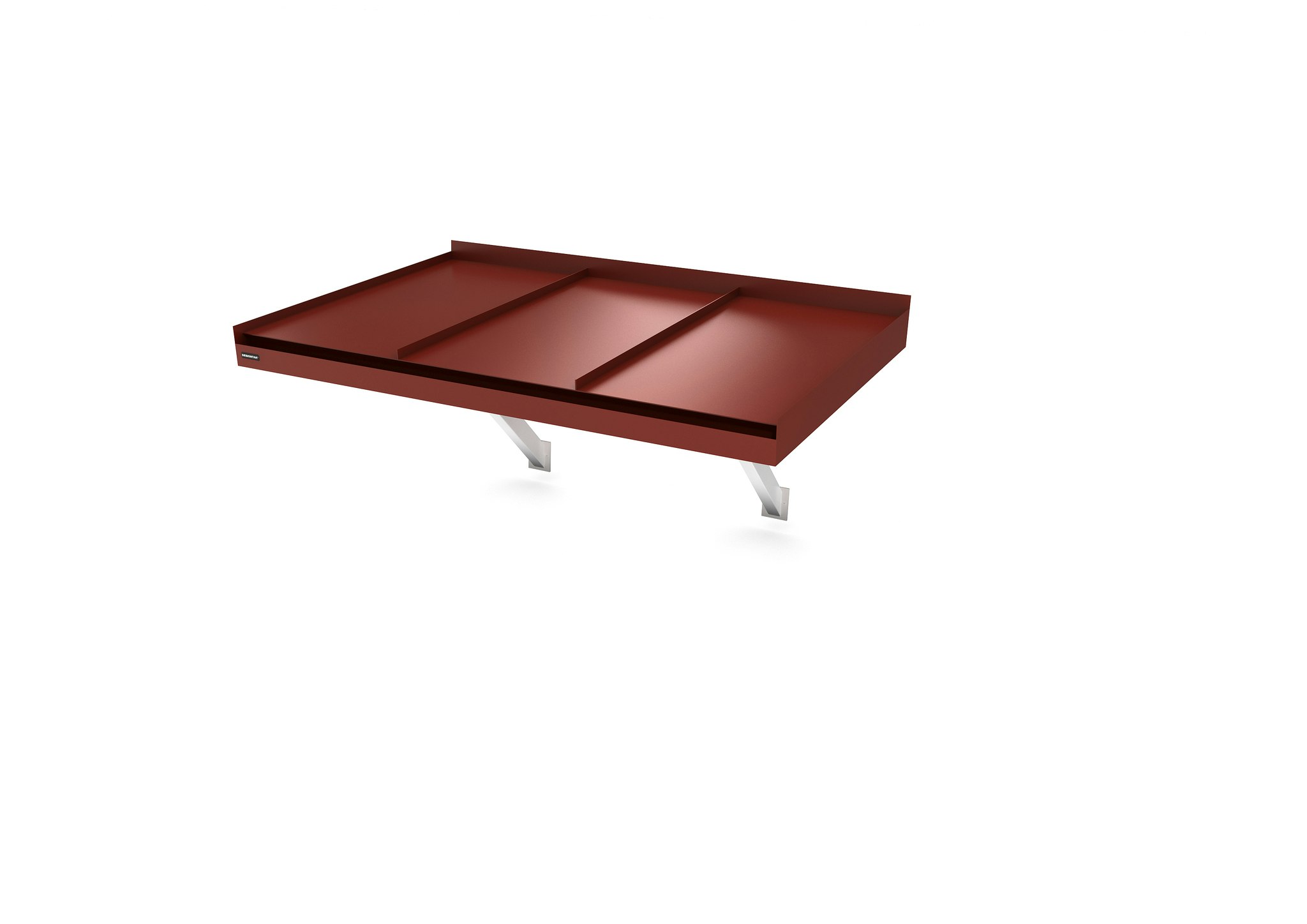 Modern Flat Console Seamed D=955