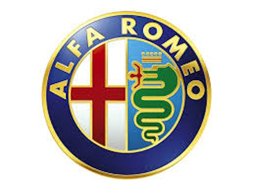 Färdigskuren Proffs solfilm  Alfa Romeo