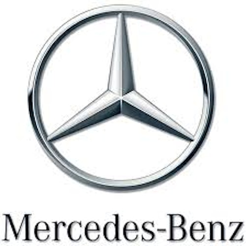 Färdigskuren Proffs Solfilm Mercedes