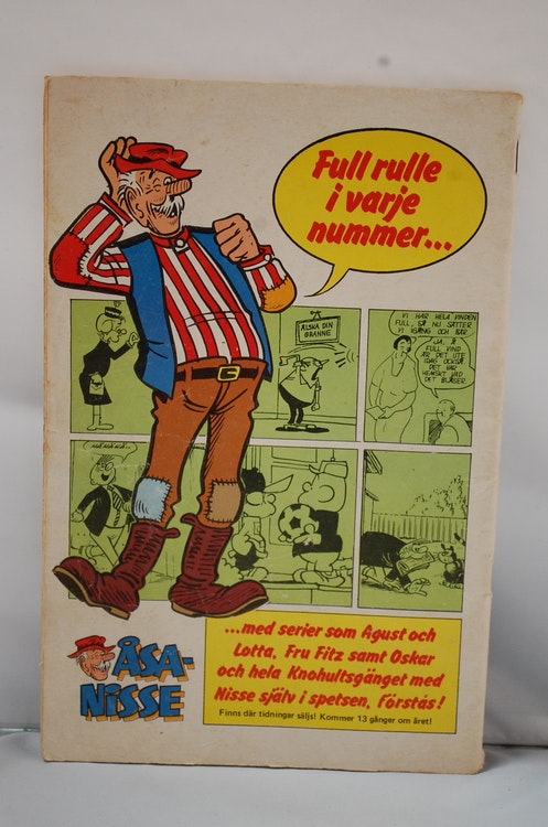 Serietidning Stålmannen Nr 6 - År 1982