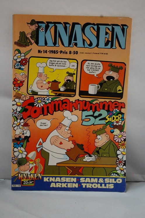 Serietidning Knasen Nr 14 - År 1985