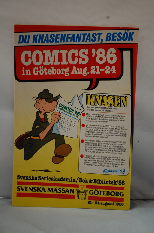 Serietidning Knasen Nr 17 - År 1986