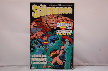 Serietidning Stålmannen Nr 6 - År 1985