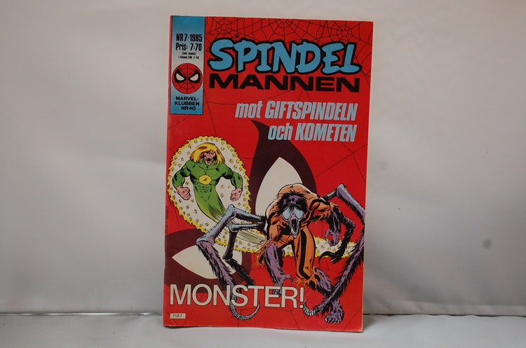 Spindelmannen Nr 7 - År 1985