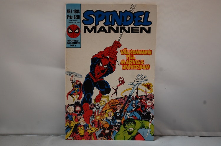 Spindelmannen Marvelklubben Nr 1 - År 1984
