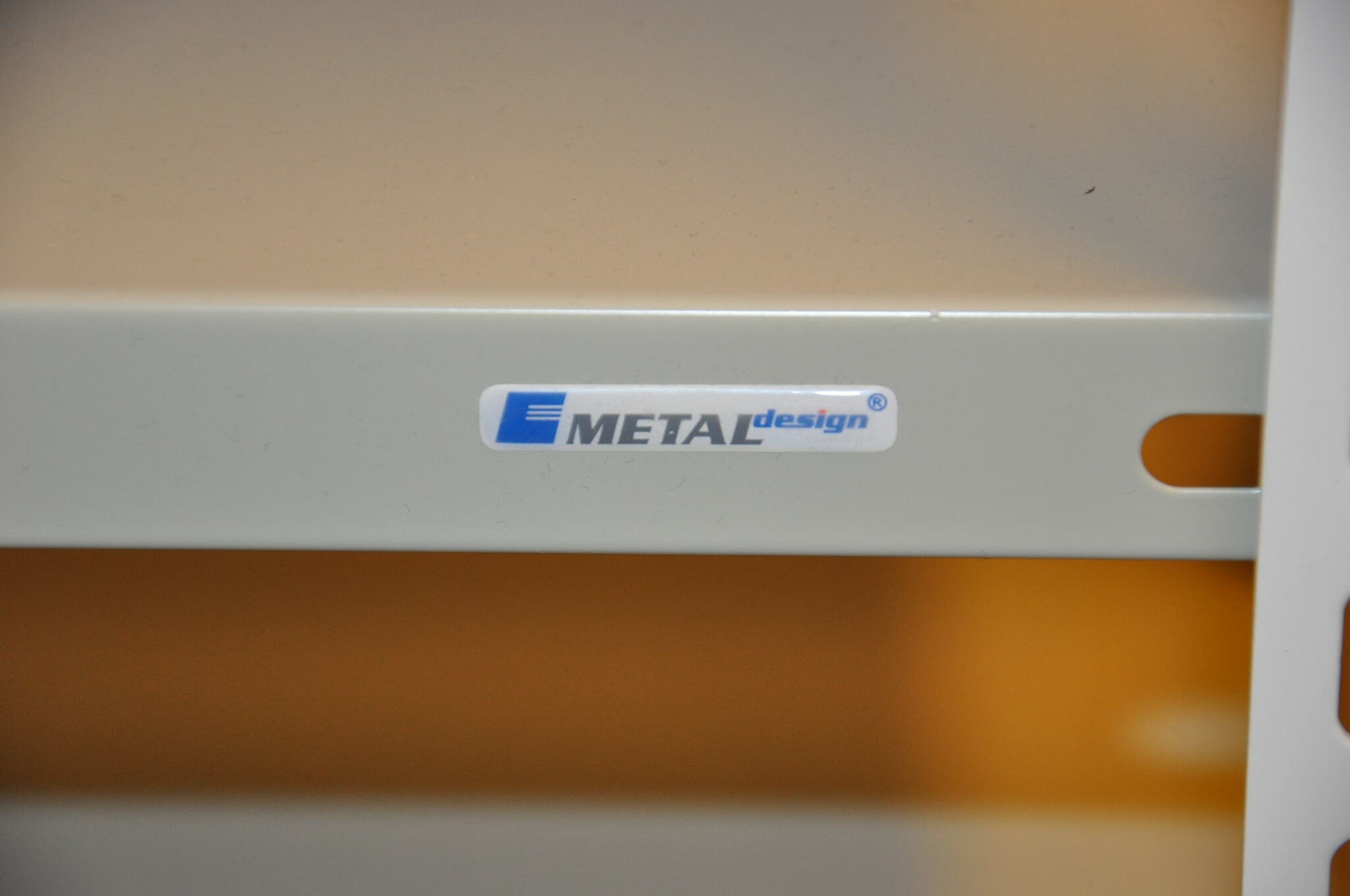 Lagerhylla från Metal Design - 500 kg maxvikt