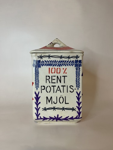 rent mjöl burk