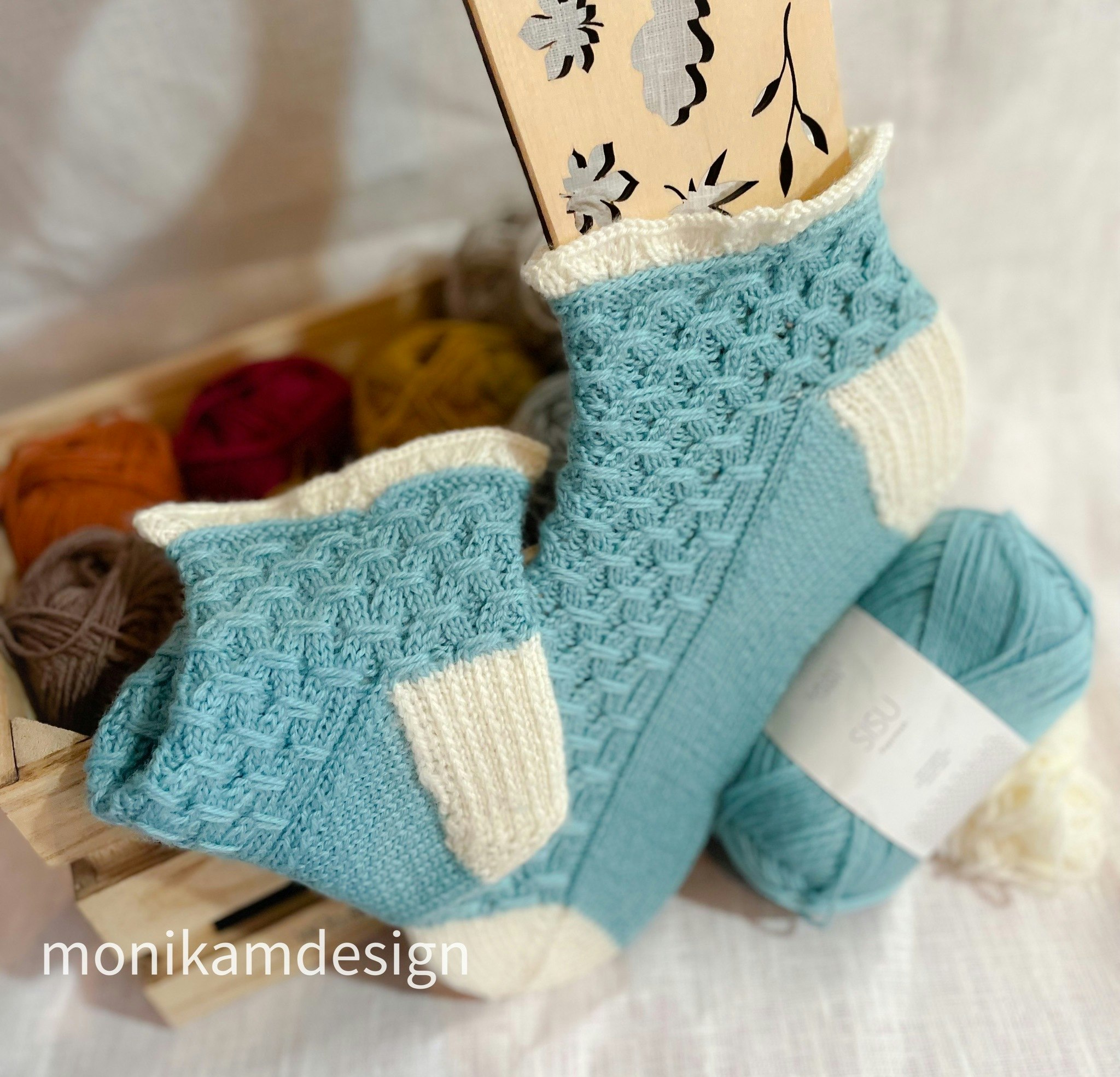 Hefte 5 par sokker - MonikaMdesign