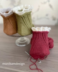 Lace socks english pattern size 37 - 42