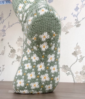 Blomstersokken str 37-42