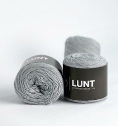 Lysegrå lunt garn  07