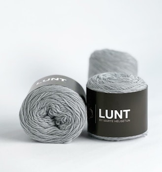 Lys skifer lunt garn farge 07