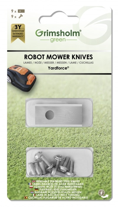 Knivar till Yardforce, 9-pack