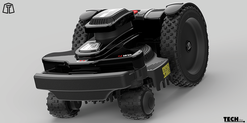 NEXTTECH L X4 4WD OFF-ROAD (GSM-GPS-EU4) fyrhjulsdriven robotgräsklippare,  2200 m2 - TECH Line robotgräsklippare