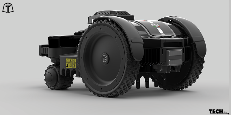 NEXTTECH L X4 4WD U-RTK trådlös/Kabelfri fyrhjulsdriven robotgräsklippare, 5500 m2