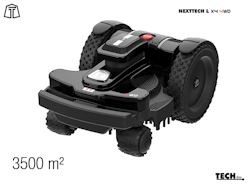 NEXTTECH L X4 4WD OFF-ROAD (GSM-GPS-EU4)  fyrhjulsdriven robotgräsklippare, 3500 m2