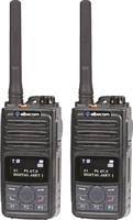 Radiopaket 2st VIPER X610 Analog/Digital.IP67.155mhz.Svart