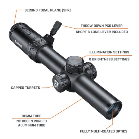 Bushnell AR Optics Kikarsikte 1-6x24