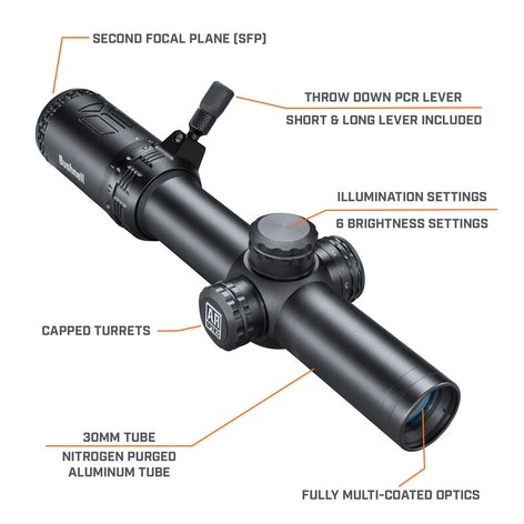 Bushnell AR Optics 1-8x24 BTR-1 Illum.