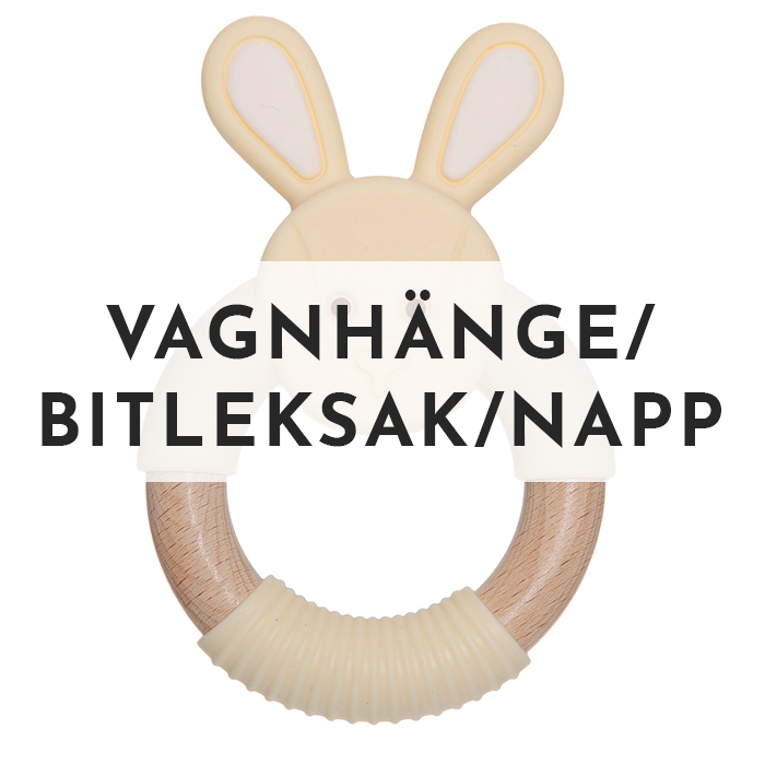 Vagnhänge, Bitleksak & Napp - Teddykompaniet