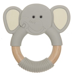 Diinglisar Silikon-Bitring Elefant, 10,5 cm