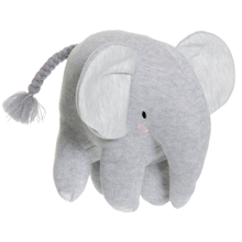 Cozy knits Elefant Gosedjur, grå, 25 cm