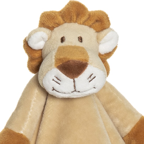 Snuttefilt, lejon, 35 cm, brun, plysch, diinglisar, teddykompaniet