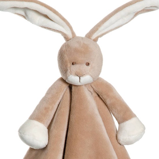 Snuttefilt, kanin, 35 cm, brun, plysch, diinglisar, teddykompaniet