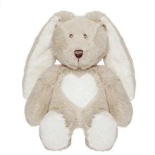 Teddy Cream Kanin Gosedjur, grå, 24 cm