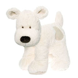 Teddy Cream Hund, XL, vit